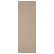 VODSKOV rug, flatwoven, natural/light grey, 80x230 cm