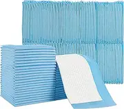 Erinnmy 50 Pack Disposable Changing Pad,High Absorbent Diaper Changing Pads,Waterproof Leak Proof Disposable Underpads,Breathable Pads for Adult Child Baby,17X24in