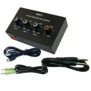 MEQ-3 3-Band Equalizer Microphone Amplifier for Live Dynamic Mic Preamplifier
