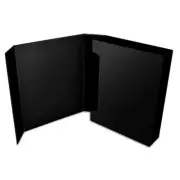 BCW 2.5 Inch Magazine / Document / Manual Size Black Stor-Folio Drop Back Box