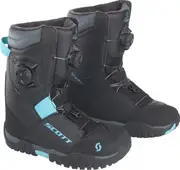 Scott Kulshan SMB waterproof Ladies Snowmobile Boots, black-blue, Size 38 for Women Black Blue