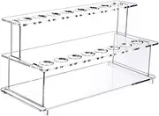 Fonowx Wine Bottle Stopper Storage Solution 2 Tier Display Organizer for Bar and Restaurant, L
