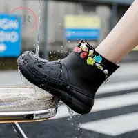 在飛比找Yahoo!奇摩拍賣優惠-【喵小姐家居】Crocs雨靴 女生 Crocs 雨鞋 超軟防