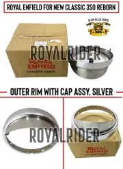 Royal Enfield "OUTER RIM WITH CAP ASSY, SILVER" For New Classic 350 REBORN