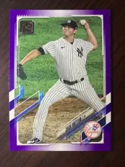 2021 Topps Series 1 Zack Britton Purple Border Parallel Meijer Yankees