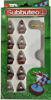 Subbuteo Football Team Set (Claret/Blue)