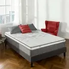 Zinus Pocket Spring Mattress King Euro Top Memory Foam