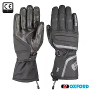 Oxford Convoy 3.0 Ladies Waterproof Motorcycle Motorbike Gloves Winter Black