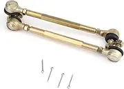 Car Ball Joints 1pair 200MM-270MM M10 Steering Tie Rod Ball Joint For 4 Wheel Kart Modification 50cc-250cc M10 Ball Joint Press(270MM)