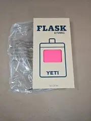 Yeti Flask Tropical Pink Limited Edition 7 Oz With Funnel New Sealed
