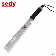 19inch Straight Survival Steel Army Style Machete Sword Hunting Knife Fishing