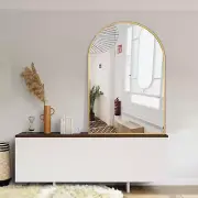 Arched Bathroom Mirror for Wall, Mirror for Vanity,38''X26'' Large Wall Mounted