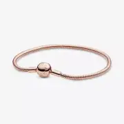 Authentic Pandora Rose Moments Charm Bracelet size 19