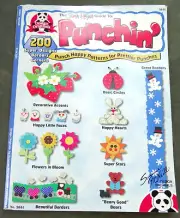 Scrap Happy Punchin' design book, 200 designs, borders, corners with punches
