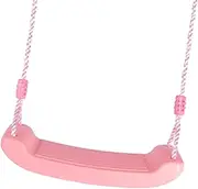 Replacement Swing Seat - Swing Accessories | Comfortable Ergonomic Hangable Seat with Adjustable Rope Interactive Fun for Indoors and Outdoors Use