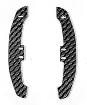 Car Steering Wheel Shift Paddles for B&MW 1 2 3 4 5 7 Series F80 F22 F23 F45 F46 F30 Steering Wheel Shift Paddle Magnetic Carbon Fiber Paddle Shifter Extensions HTEOPOEKFR(Type 1 Paddles Only)
