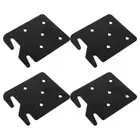 4pcs Iron Furniture Bed Bracket Bed Rail Fastener Replacement Bed Rail Hook