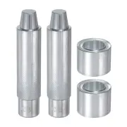 2set Eyelet Hole Punch Die Tool 16mm Grommet Setter Install Tool with Base