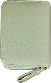 [FOHOLA] Womens Credit Card Holder, Small Purses, RFID Blocking Wallets, Small Bank Card Wallet for Women, Ladies, Green, M, Classic