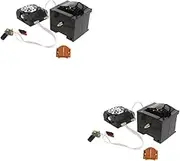 Amosfun Pcs Long-Lasting Quartz Clock Movement Wall Clock Mechanism Unique Design and Hourly Chime