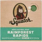 Dr. Squatch Rainforest Rapids Natural Bar Soap for Men Light Grit Body Soap....