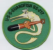 USS Guardfish SS 217 BC Patch Cat No C6021