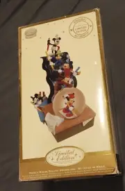 Mickey Mouse limitet edition deluxe snowglobe with certificate 80 years of magic