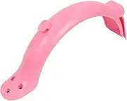 Rear Mudguard Electric Scooter Accessories Compatible, for Xiaomi, M365 Pro2 Mi3 Essential Spare Parts Fender Rear Taillight Skateboard Mudguard(Pink Fender)