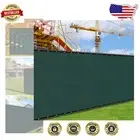 Knitted Mesh Outdoor Privacy Fence Screen - 6ft High for Gardens & Yards