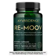 AyurScience Re-Moov - Joint & Muscle Health 60 Hard Capsules