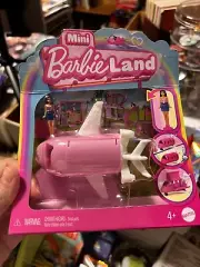 Mini Barbie Land Airplane Van & Mini Barbies NIB
