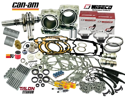 Outlander Renegade 1000 Cams Guides Rebuild Kit Complete Motor Engine Redo Kit