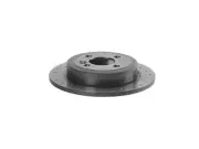 Rear Brake Rotor For 07-15 Mini Cooper 1.6L 4 Cyl Base S Clubman Coupe RT45T3 (for: Mini)