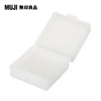 在飛比找PChome24h購物優惠-【MUJI 無印良品】攜帶式海綿香皂盤/含2入海綿