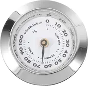 Hygrometer for Humidor,Hygrometer Mechanical Round Hygrometer Humidity Meter Gauge Temperature for Cabinet Cans Guitar Violin