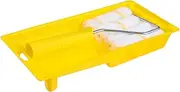 SHINEOFI 1 Set DIY Wall Paint Roller Brush Set Tools for Home Office Lint Shed Resistant for Beginners Professionals Easy to Store Use