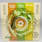 Tierra Madre /HERBAL TEA /Immunity /BUNDLE 3 / 12 TEA BAGS/Orange Ginger/Moring