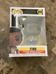FINN - STAR WARS RISE OF SKYWALKER #309 - DISNEY FUNKO POP BOBBLE HEAD - NEW