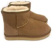 [UGG AUSTRALIAN SHEPHERD] UGG Boots Mens Large Size Mini Classic Ankle Boots Australian Genuine double Face Sheepskin