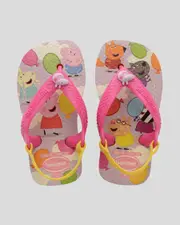 [Havaianas] Havaianas Toddlers' Peppa Pig Flip Flops Shoes in Citrus Yellow Size 16 16 Citrus Yellow