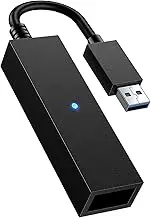 PlayStation 4 Camera Adapter for PSVR on PS5 & Button Sticker Bundle Package
