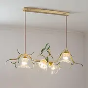 LED Chandelier Warm White 4/6 Heads Light 60cm/80cm Luxury European Crystal Unique Design Chandelier French Retro for Bedroom Dining Room 110-240V