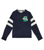 [Scotch & Soda Kids] Scotch & Soda Kids Appliqué chenille sweater Y 14 blue
