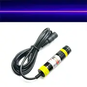 1pc Adjustable focus 405nm 200mw blue/violet line laser diode module 16*68mm
