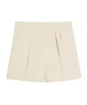 Wool canvas shorts IT40,IT44,IT42,IT38 albino