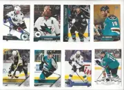 30 Different Joe Thornton cards Sharks Bruins