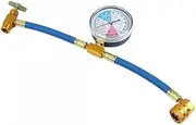 R134a Hose Set - Air Conditioner Hose Kit, Refrigerant Charging Tools | Easy to Use Car Ac Refrigerant Charging Hose Adapter, Convenient R134a Seelf Sealing Adapter for Home Ac Refrigerant System
