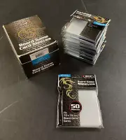 BOARD GAME CARD SLEEVES 40 packs BCW CLEAR 50 COUNT NEW UNOPENED ACID FREE