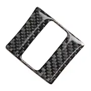 2 Pcs Car Carbon Fiber Warning Light Decorative Sticker For Mazda Axela