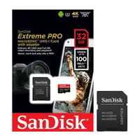 在飛比找蝦皮購物優惠-Sandisk Extreme Pro MicroSD 32